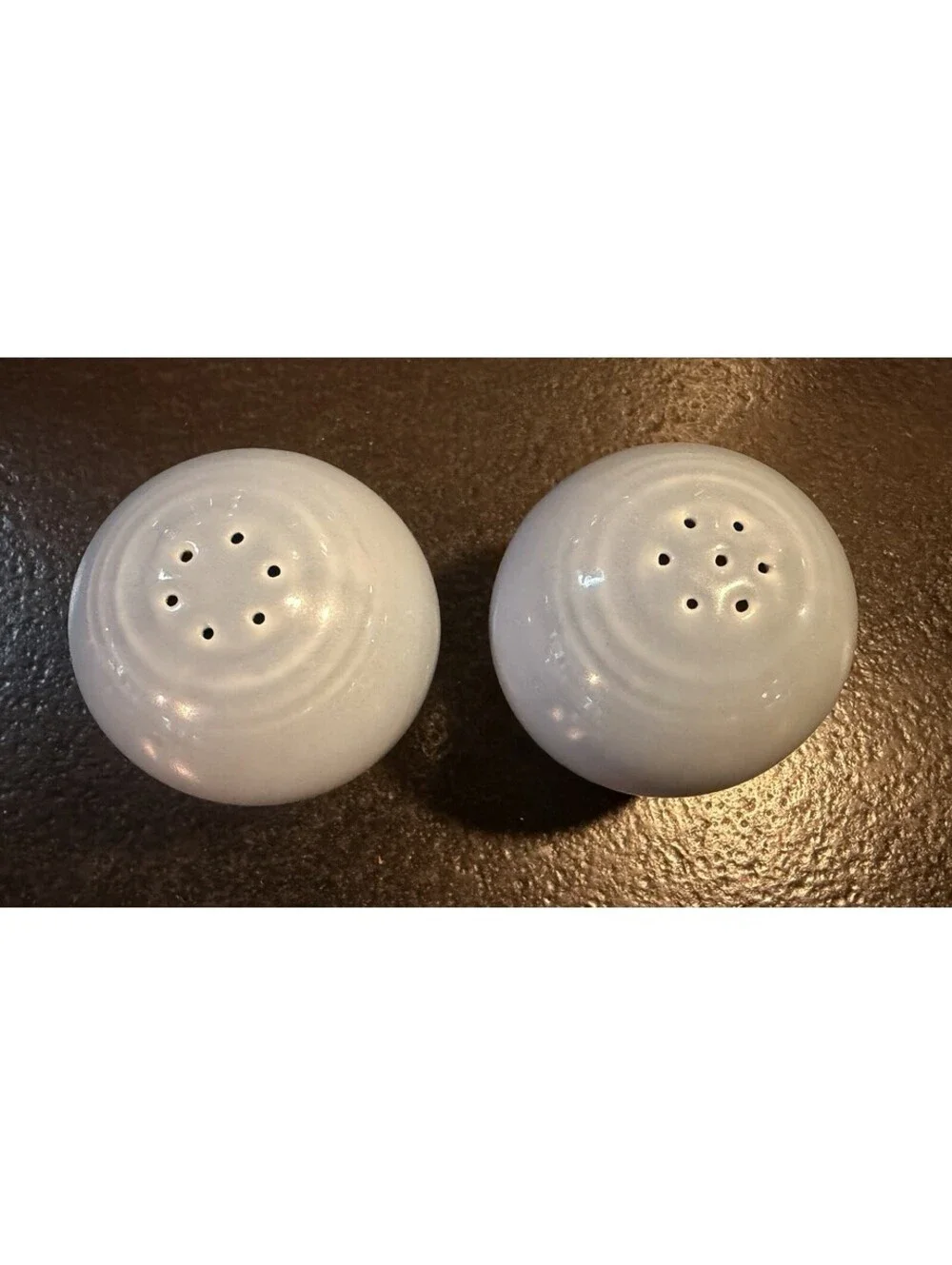 Fiesta Periwinkle Salt & Pepper Shakers (1989-2006)